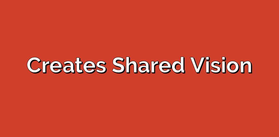 Creates Shared Vision
